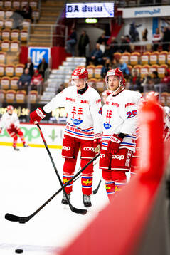 Timrås Maximilian Eisenmenger och Linus Nässén
