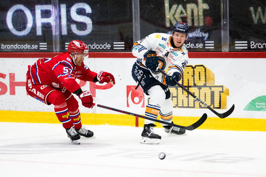 Timrås Anton Wedin och Växjös Dennis Rasmussen