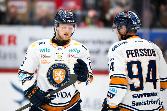 Växjös Joachim Blichfeld och Joel Persson