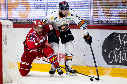 Timrås Filip Hållander och Växjös Petter Granberg