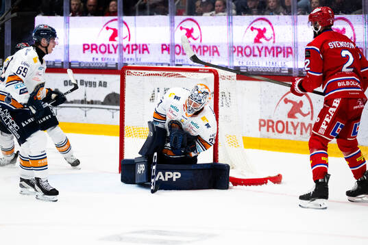 Växjös målvakt Emil Larmi