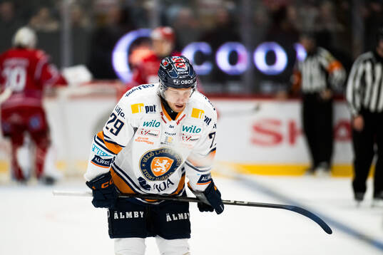 Växjös Sebastian Strandberg deppar