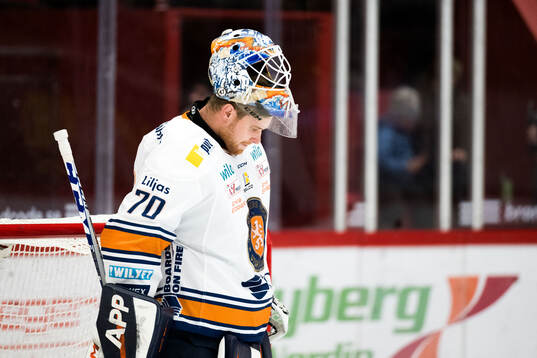 Växjös målvakt Adam Åhman
