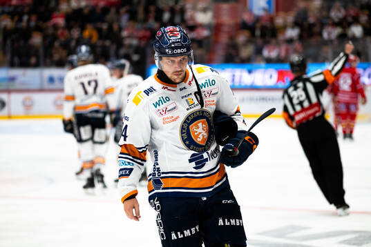 Växjös Joel Persson deppar