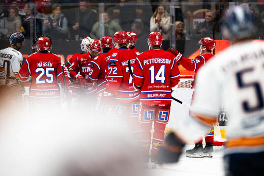 Timråspelarna jublar