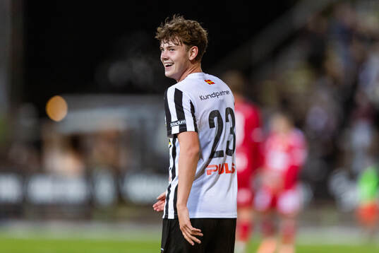Landskronas Max Nilsson jublar