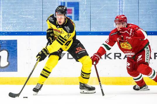Vimmerbys Hampus Eriksson och Moras Ludvig Markman