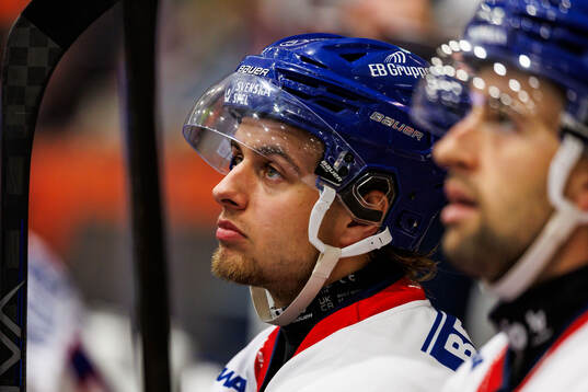IK Oskarshamns Hampus Karlsson och och
