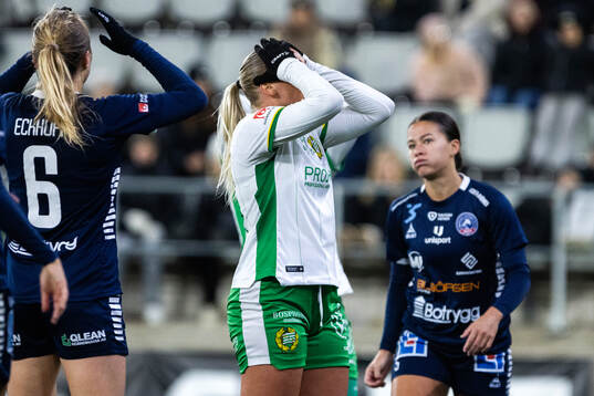 Hammarbys Cathinka Tandberg deppar