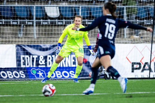 Hammarbys målvakt Anna Tamminen