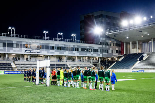 Linköpings spelare och Hammarbys spelare