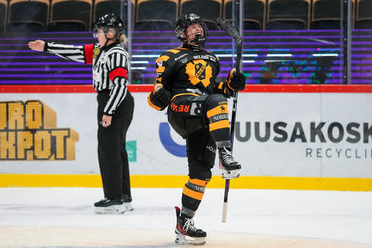 Skellefteås Marah Wagner jublar