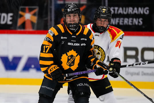 Skellefteås Laura Lerchova och Brynäs Sanni Vanhanen