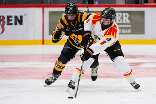 Skellefteås Mikayla Lantto och Brynäs Oona Koukkula