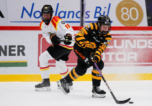 Brynäs Jenniina Nylund och Skellefteås Ida Kuoppala