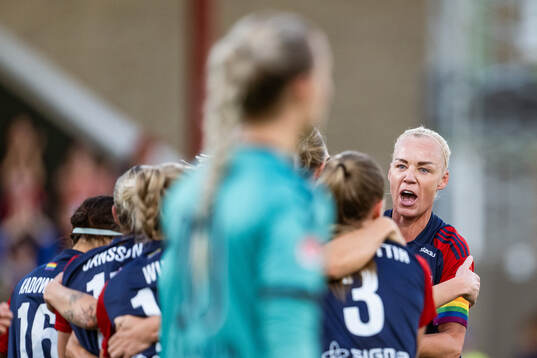 FC Rosengårds Caroline Seger jublar