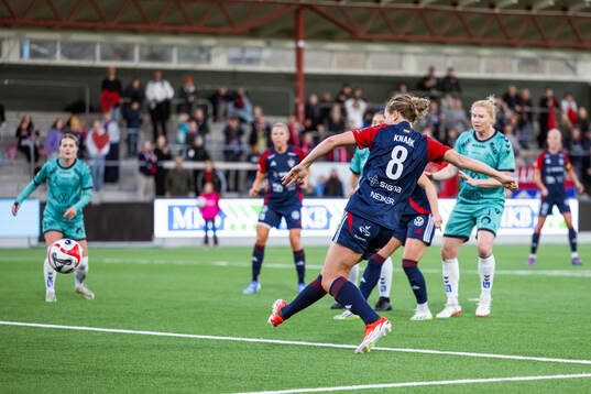 FC Rosengårds Rebecca Knaak gör 1-0