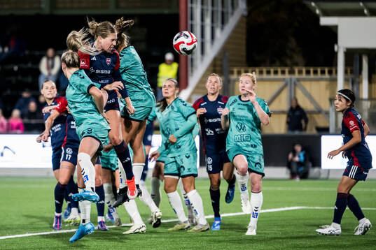 FC Rosengårds Rebecca Knaak gör 2-0