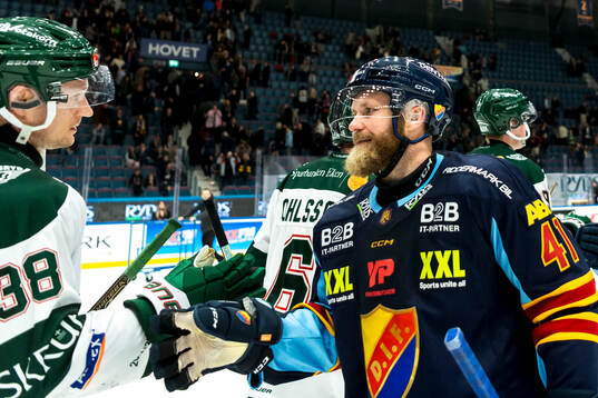 Djurgårdens Patrick Thoresen jublar