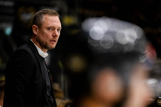 Västerås tränare Karl Helmersson
