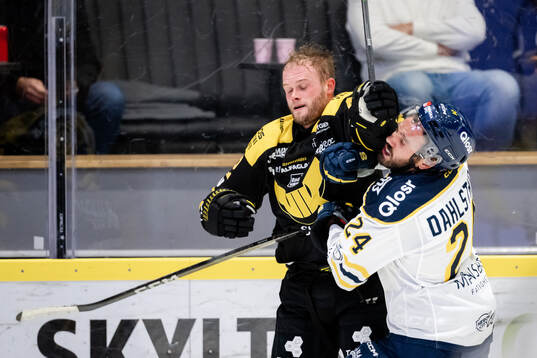 Västerås Kim Rosdahl och Södertäljes Jacob Dahlström
