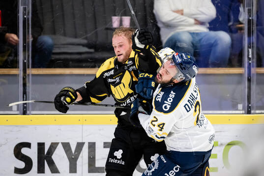 Västerås Kim Rosdahl och Södertäljes Jacob Dahlström