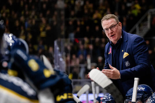 Södertäljes tränare Magnus Bogren