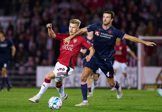 VEJLE, DENMARK - OCTOBER 04: Thomas Gundelund of Vejle