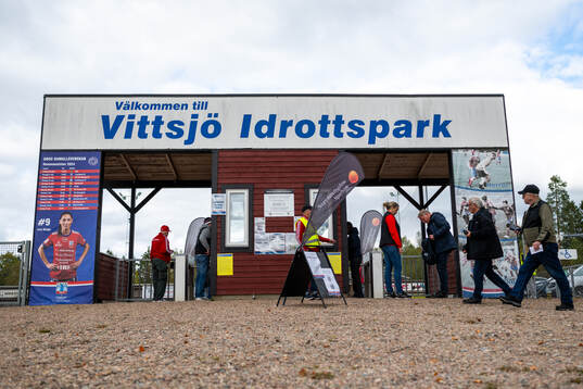 Vittsjö Idrottspark entré