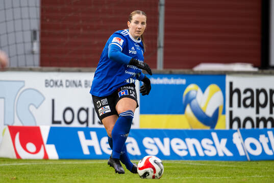 Vittsjös målvakt Elin Vaughan