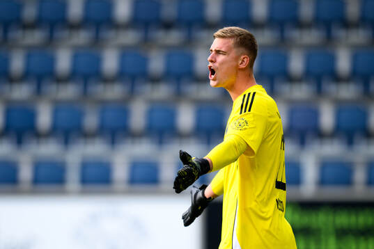 Gefles målvakt Mathias Nilsson