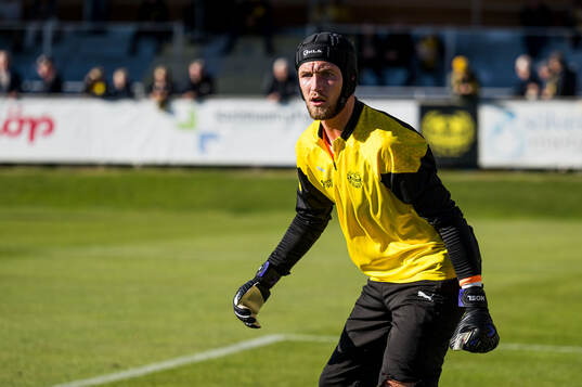 Mjällbys målvakt Noel Törnqvist