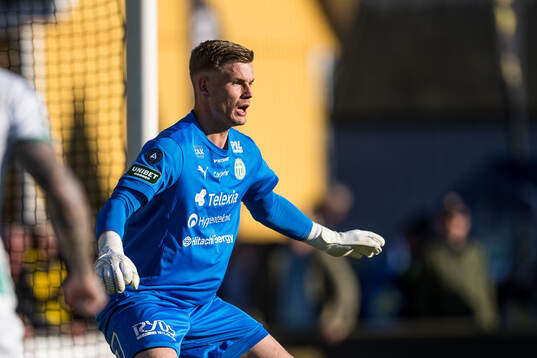 Västerås målvakt Johan Brattberg