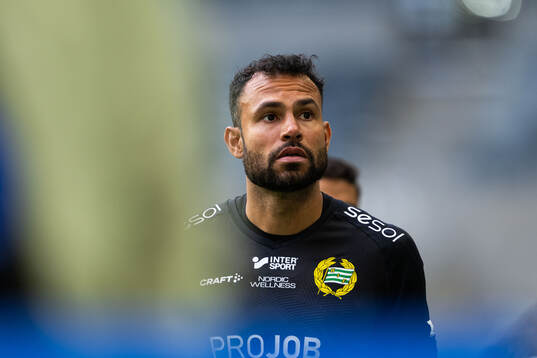 Hammarbys målvakt Warner Hahn