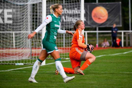 Mallbackens målvakt Alexandra Blom