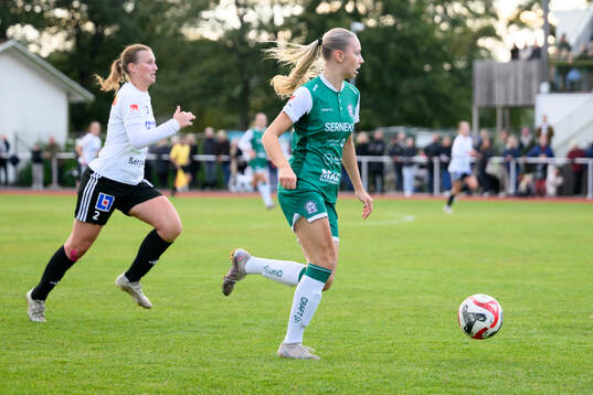 Mallbackens Selma Berggren och Alingsås Tilde Karlsson