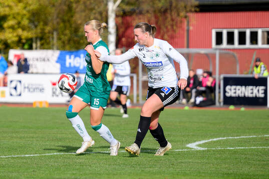 Alingsås Josefin Johansson och Mallbackens Selma Berggren