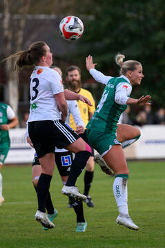 Mallbackens Ebba Rehnberg och Alingsås Moa Öhman