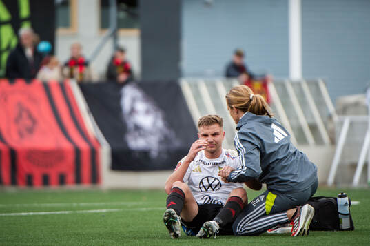 Östersunds Mykola Musolitin får vård