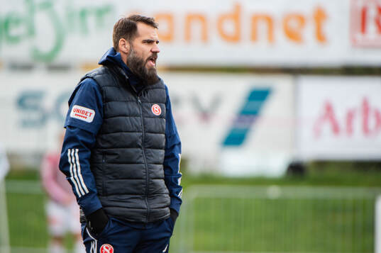 Sandvikens tränare Eldar Abdulic