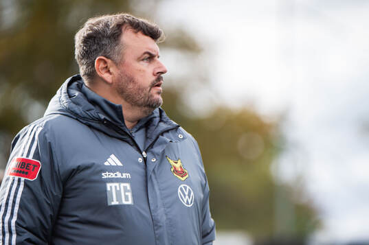 Östersunds tränare Thomas Gabrielsson