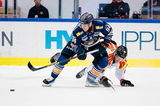 Växjös Joel Persson och Brynäs Anton Ohlsson