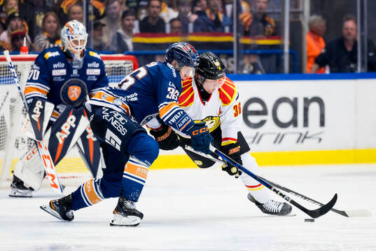 Växjös Elias Rosén och Brynäs Linus Ölund
