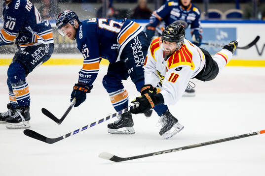 Växjös Manuel Ågren och Brynäs Anton Rödin
