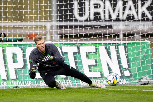 Varbergs målvakt Fredrik Andersson