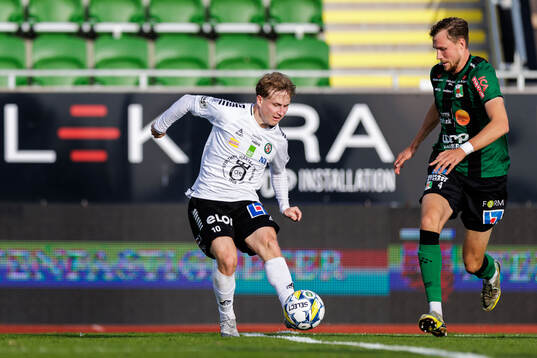 Örebros Victor Backman och Varbergs Niklas Dahlström