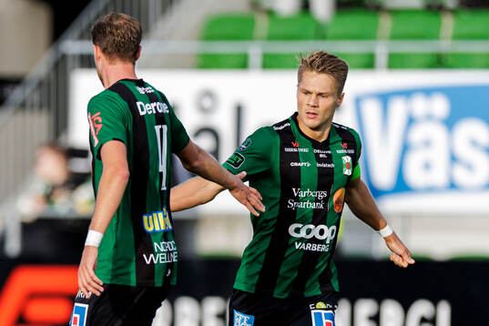 Varbergs Gustav Broman jublar