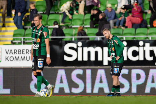 Varbergs Kevin Custovic deppar
