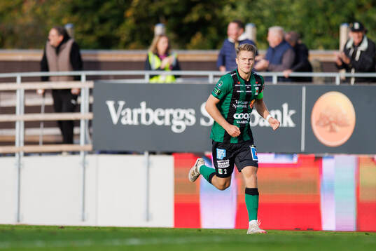 Varbergs Gustav Broman jublar