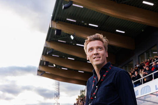 Den tidigare Brommapojkarna spelaren Gustav Sandberg